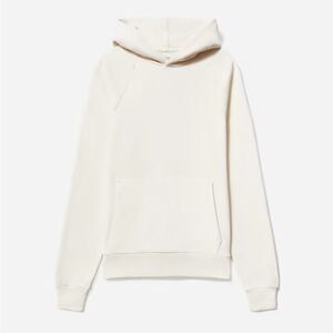 NEW The Track Organic Cotton Hoodie Bone Medium Sustainable